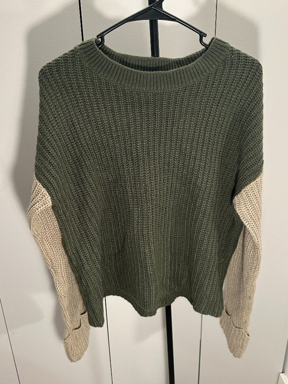 Ardene two toned knit sweater